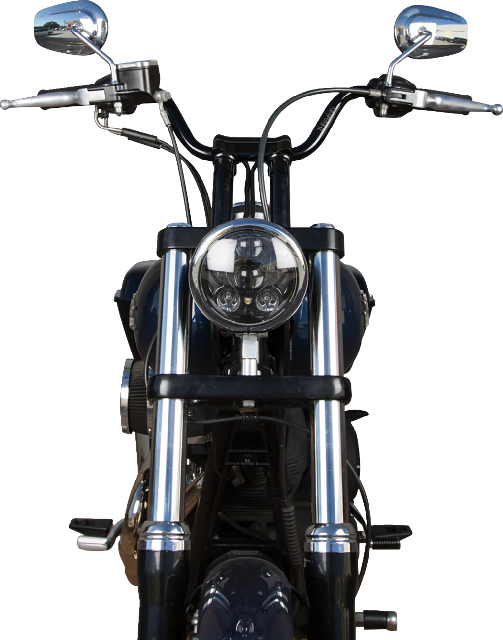 Thrashin Supply CO. 1" Handlebar - High Bend - Chrome