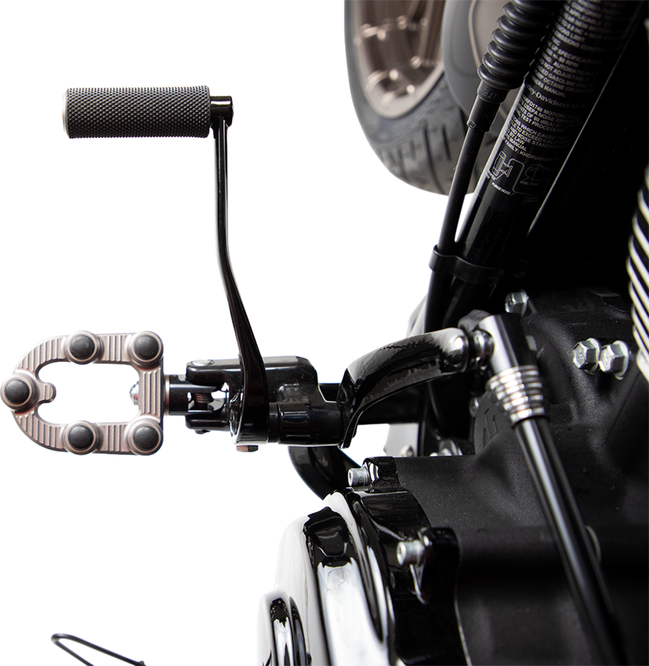 Arlen NESS Driver Splined Peg Mount - Softail