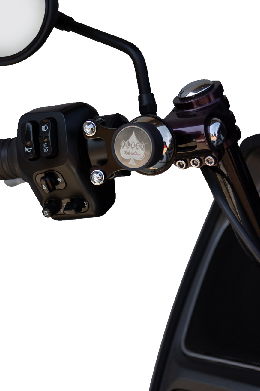 Klock Werks iOmount™ For Indian - Ambidextrous Mount - Black - Challenger/Pursuit