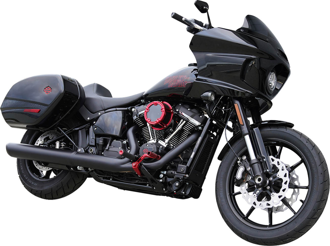 Arlen NESS Method™ Clear Series Air Cleaner - Red