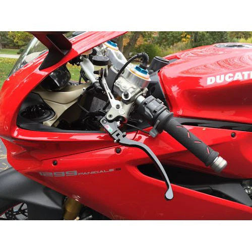 TWM GP Style Adjustable And Folding Levers For Ducati