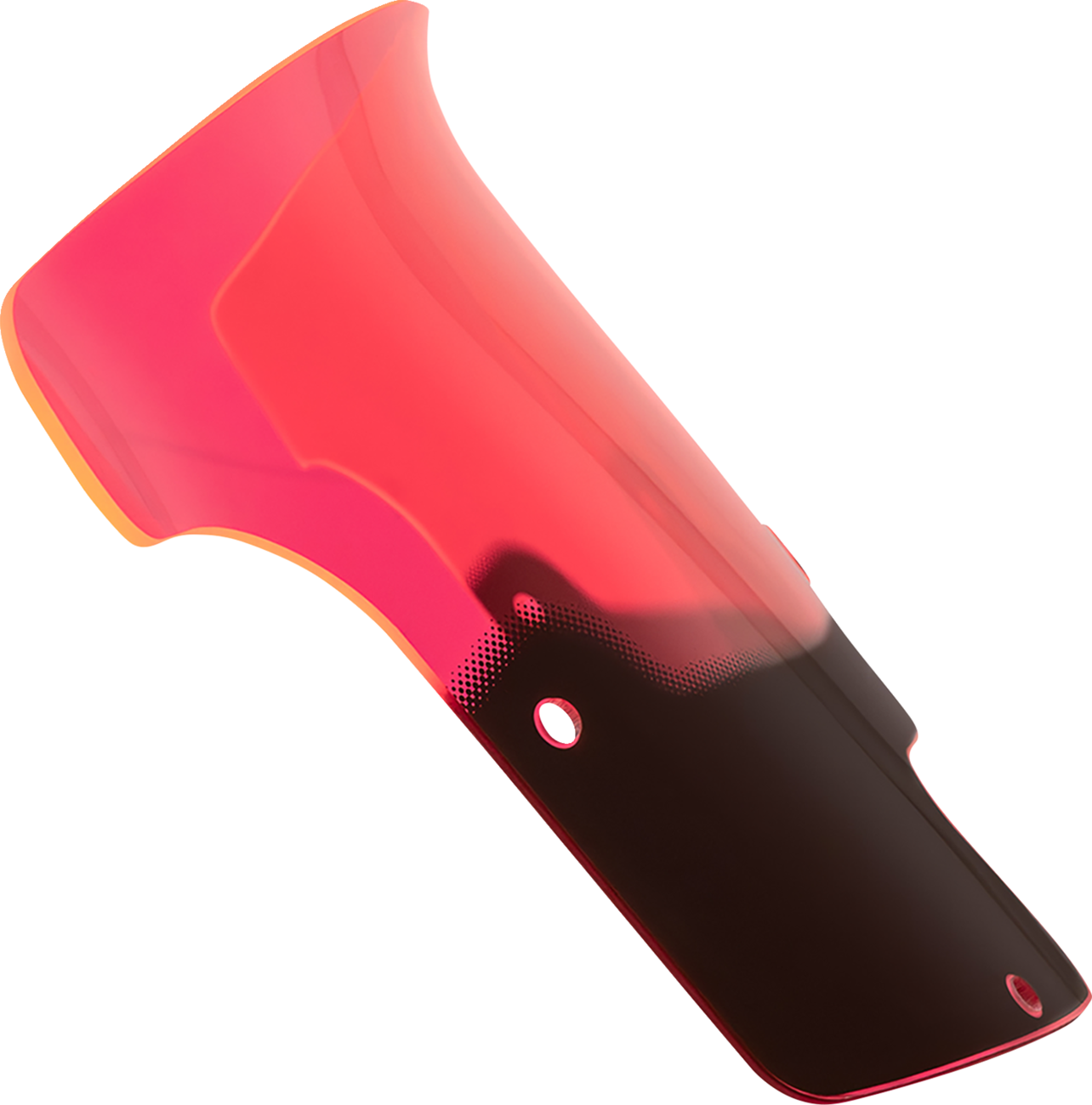 Klock Werks Windshield - 9" - Pink Ice - Chieftain PowerPlus/Roadmaster PowerPlus