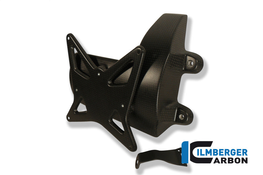 Ilmberger Carbon License Plate Holder Incl. Chain Guard Carbon