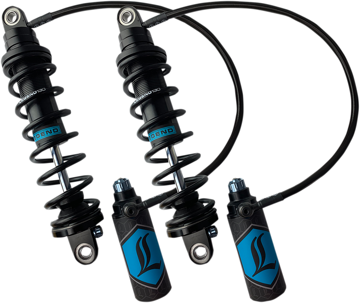 Legend Suspension REVO ARC Remote Reservoir Shocks - 13" - Standard - Black