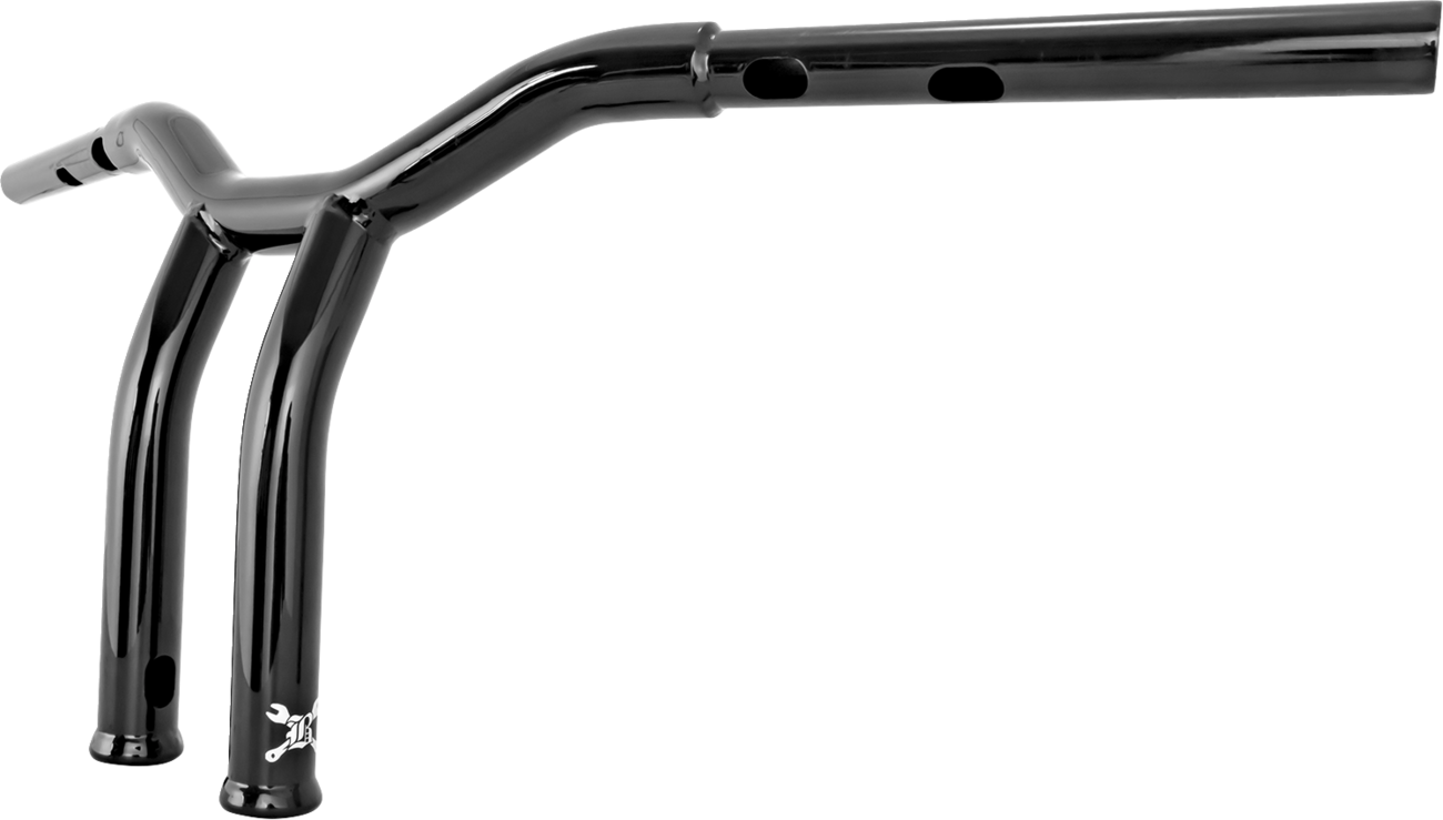 Burly Brand Dominator Handlebar - Touring/Softail - 10" - Black