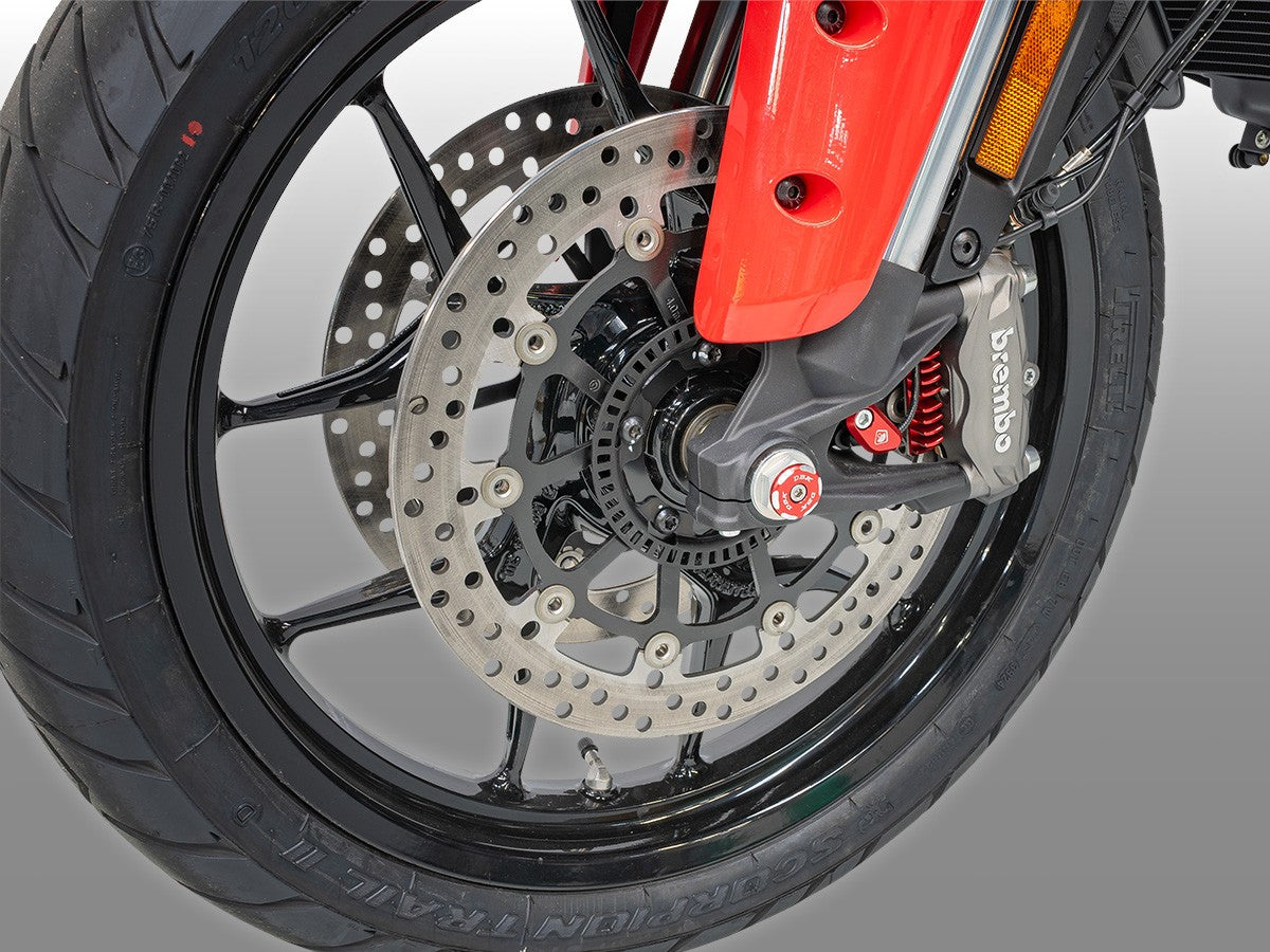 Ducabike DBK TRS04 Left Front Wheel Cap Bicolour