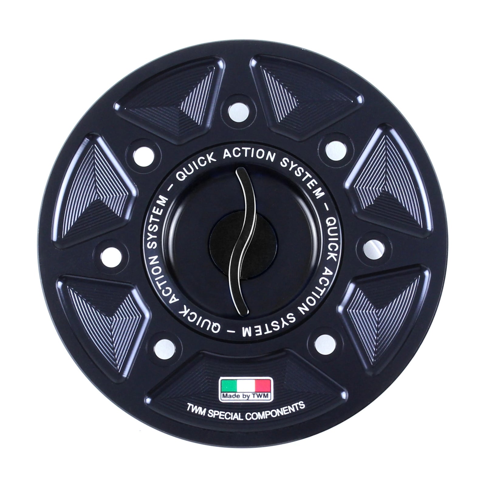 TWM Quick Action CNC Aluminum Gas Cap For Kawasaki - TKPR.04