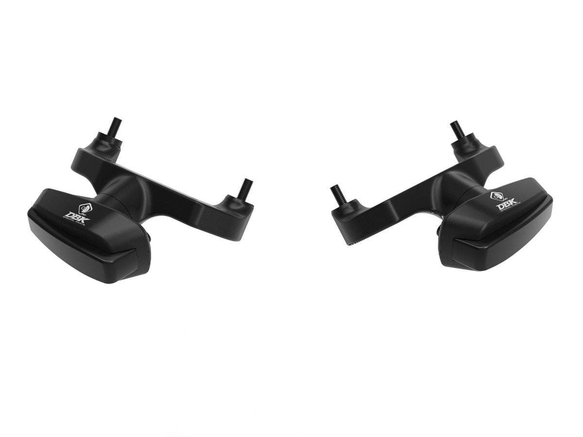 Ducabike DBK PTMG01 Moto Guzzi V100 Head And Collector Protection Kit - BLACK-BLACK