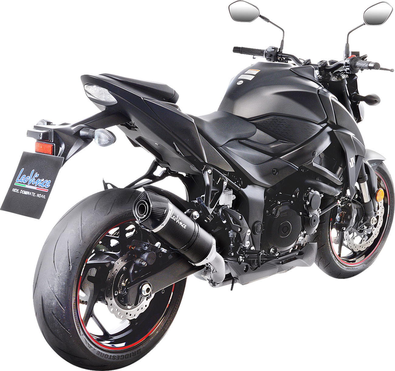 LeoVince LV One Evo Slip-On Muffler - Carbon Fiber