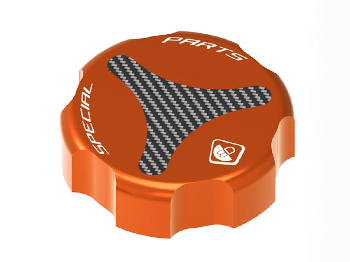 Ducabike DBK TLS04 Rear Fluid Reservoir Cap - Orange