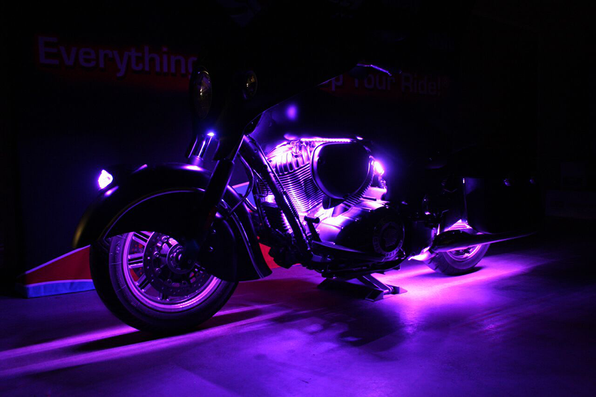 Custom Dynamics Lighted Engine Kit - Indian