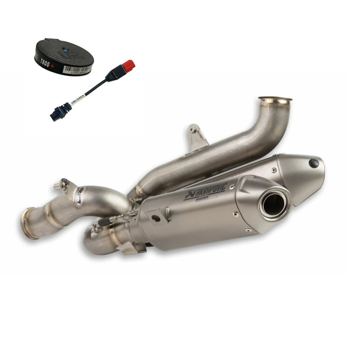 Akrapovic Titanium Slip On Race Exhaust For Panigale V4 V4S - Yes