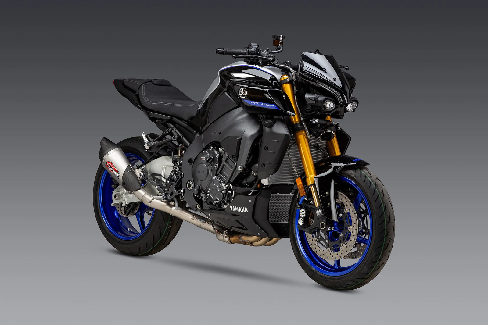 Yoshimura MT-10 22-26 Race AT2 Stainless 3/4 Exhaust, W/ Stainless Muffler