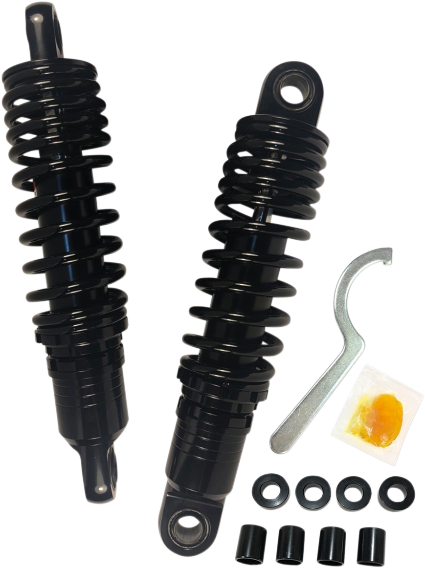 Drag Specialties Shocks Premium Ride-Height Adjustable Shocks — 11.50"