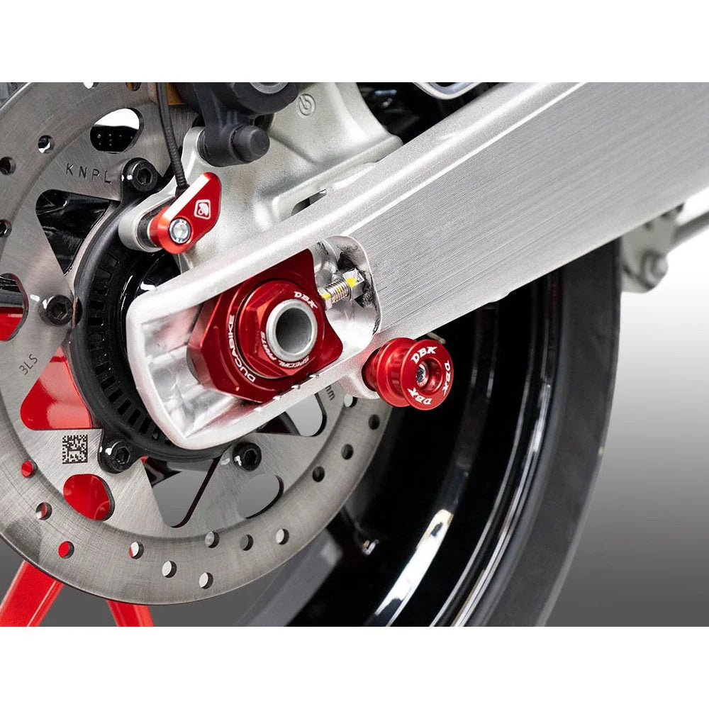 Ducabike DBK CNC Rear Swing Arm Slider Stand Spools Hypermotard 698 Mono