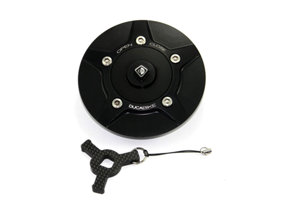 Ducabike DBK Tsb02 Fuel Tank Cap - BLACK-BLACK