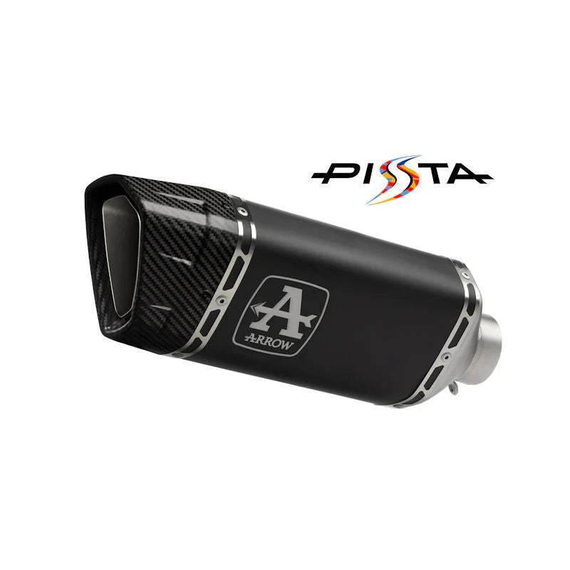 Arrow Pista Black Titanium Slip On Exhaust For BMW S1000RR M1000RR