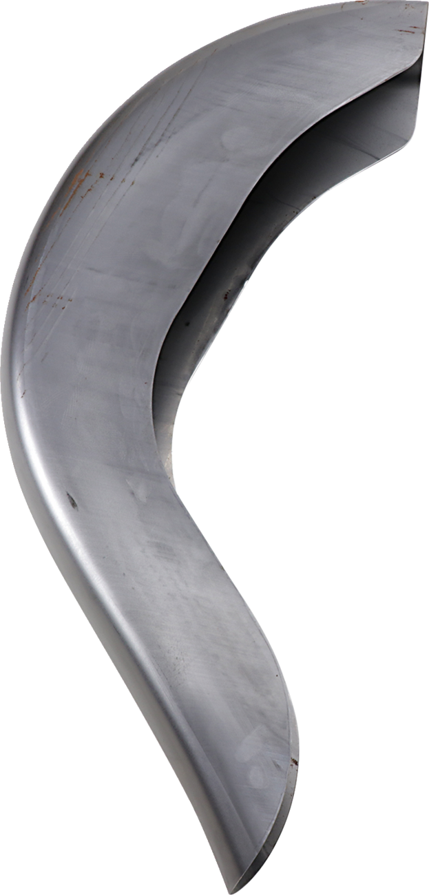 Klock Werks Benchmark 4" Stretched Rear Fender - Smooth - Unfinished - For Custom Application - HD