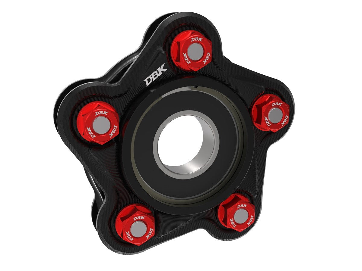 Ducabike DBK PC5F06 PANIGALE/SF V4 MY25 Rear Chain Sprocket Carrier - BLACK-RED