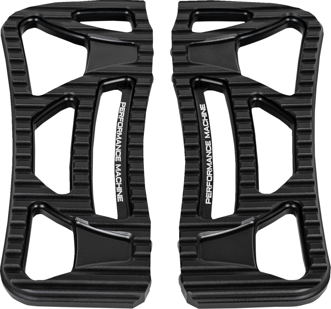 Performance Machine (PM) Drifter Floorboards - Rider - Black Ops - FL