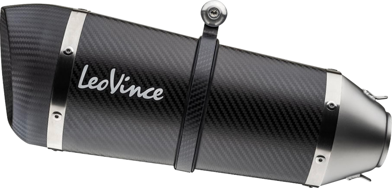 LeoVince Factory S Exhaust - Carbon Fiber - YZF-R6