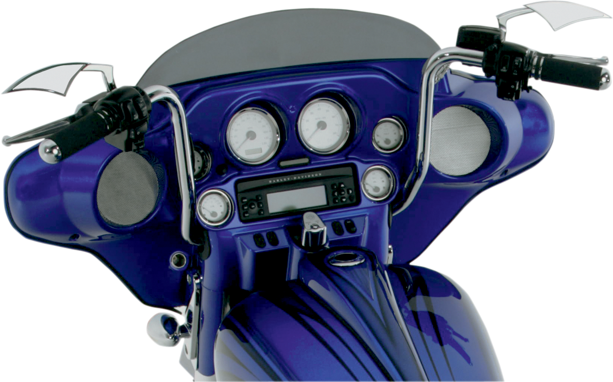Paul Yaffe Bagger Nation 1" Classic Bagger Ape Handlebar - 12" - Chrome