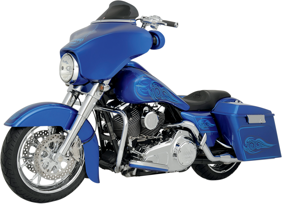 Klock Werks Flare® Windshield - 6-1/2" - Smoke - '96-'13 FLH