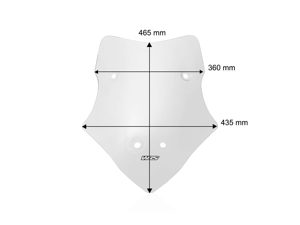 WRS Standard Windscreen Ducati Multistrada V4 / S / S Sport / Rally 2020-2026