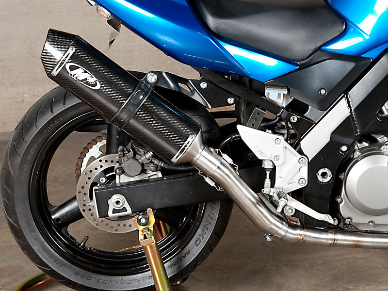 M4 Exhaust 2003-10 SV650 Race Carbon