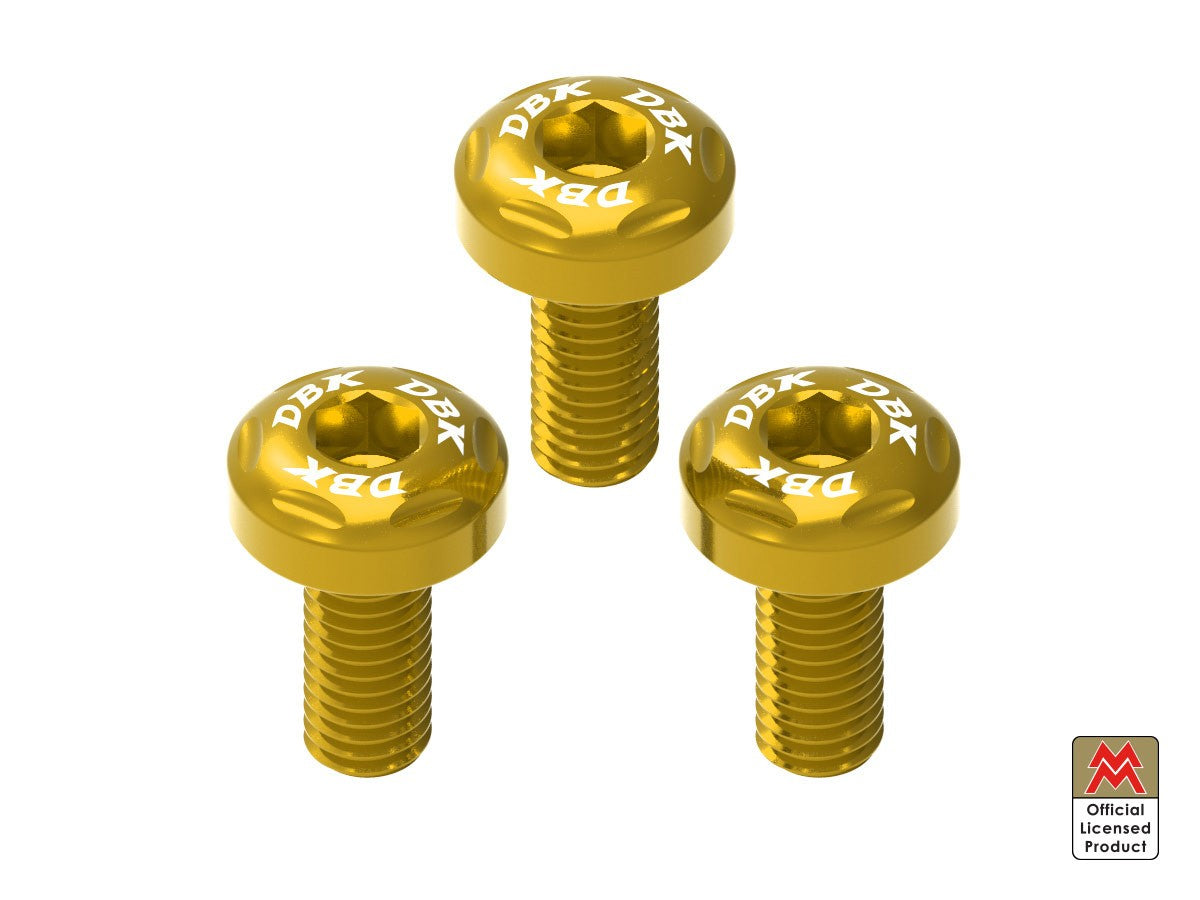 Ducabike DBK KVT59 Moto Morini Swingarm Screw Kit - GOLD
