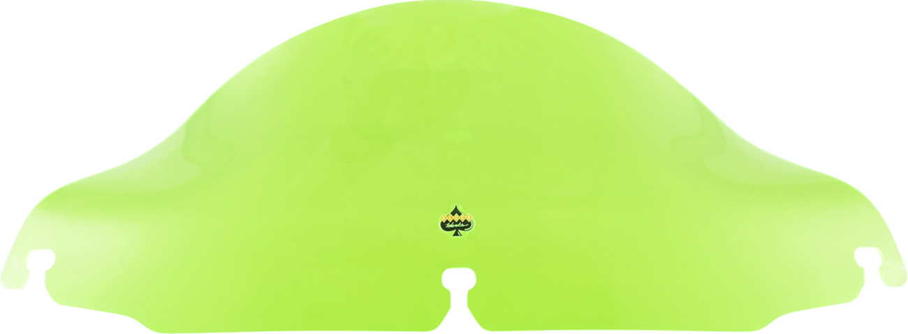 Klock Werks Ice Flare® Windshield - 6.5" - Green Ice - '96-'13 FLHT/FLHX