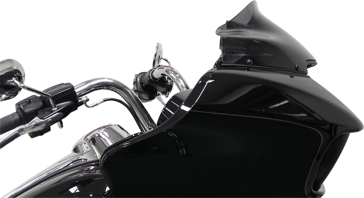 Klock Werks Sport Flare® Windshield - 9" - Dark Smoke - '15-'25 FLTR