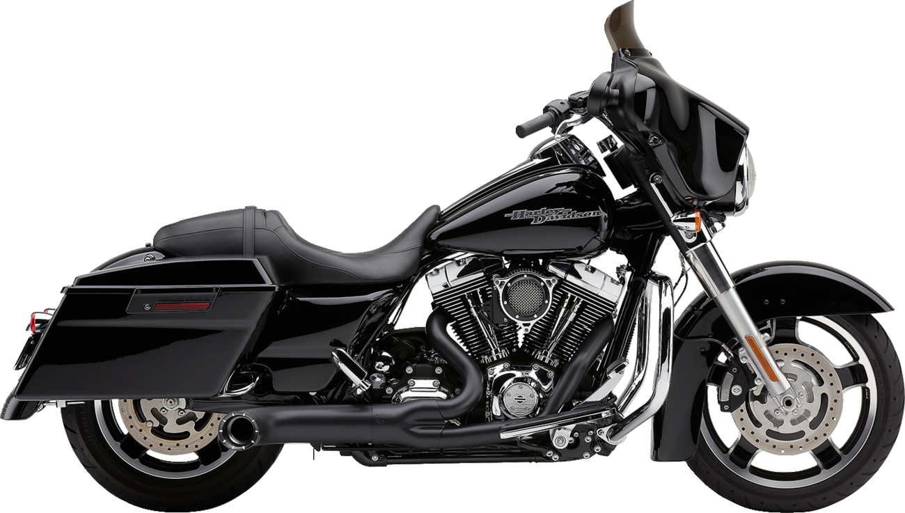 Cobra Turn Out 2-Into-1 Exhaust System - Black