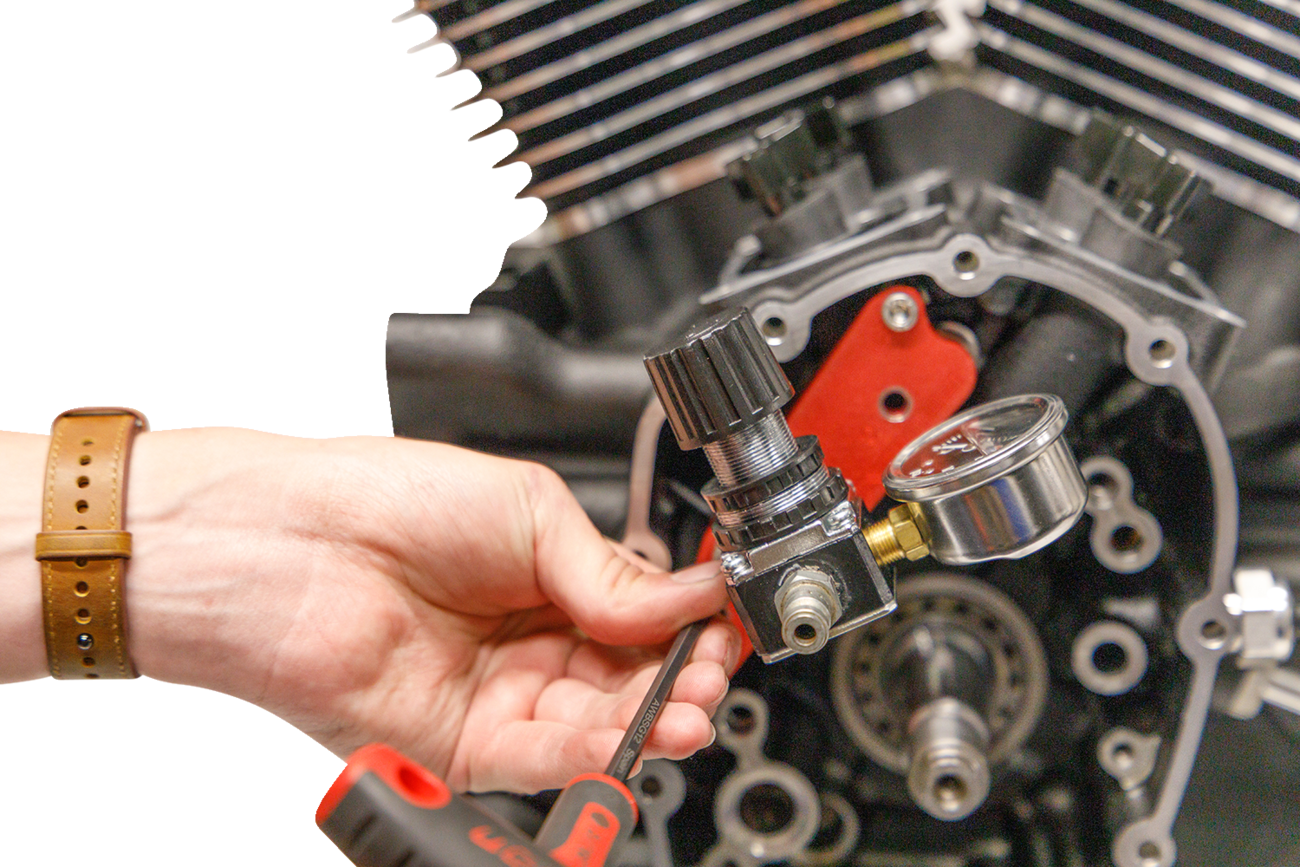 Feuling Parts Tester - Engine Case/Piston Cooling/Jet Pressure - M8/Twin Cam