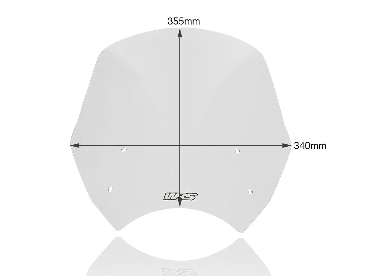 WRS Caponord Windscreen WRS Benelli Leoncino 500 2017-2024 / Leoncino 500 Trail 2021-2026