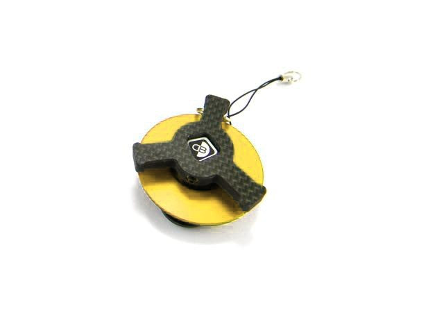 Ducabike DBK Tsb07 Fuel Tank Cap - BLACK-GOLD