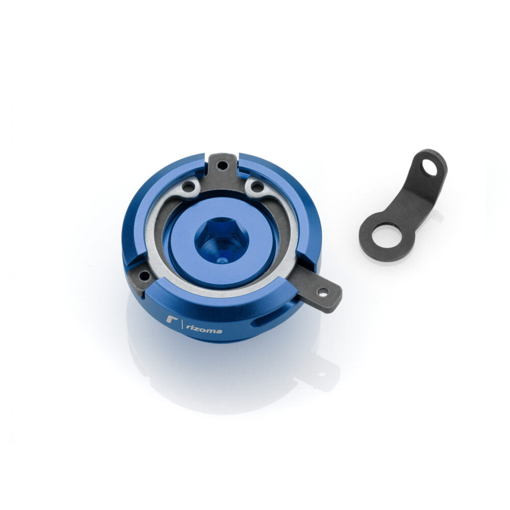 Rizoma Oil Filler Cap - blue / m30x15