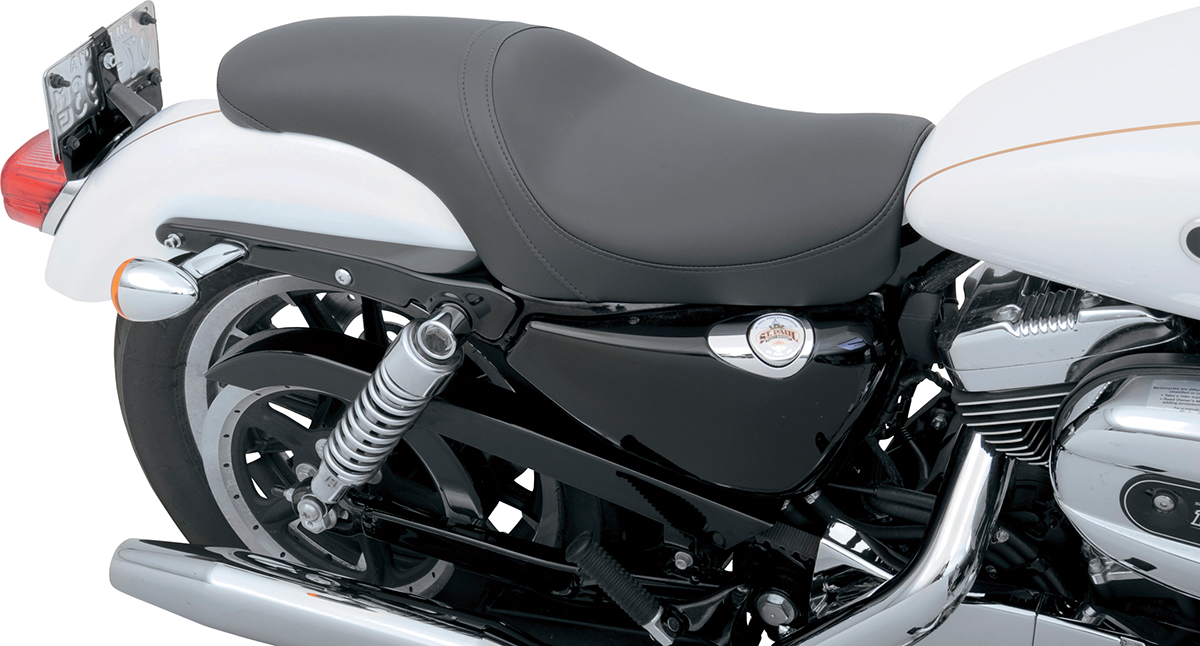 Drag Specialties Seats Predator Seat - Smooth - Solar Reflective - XL '04-'22
