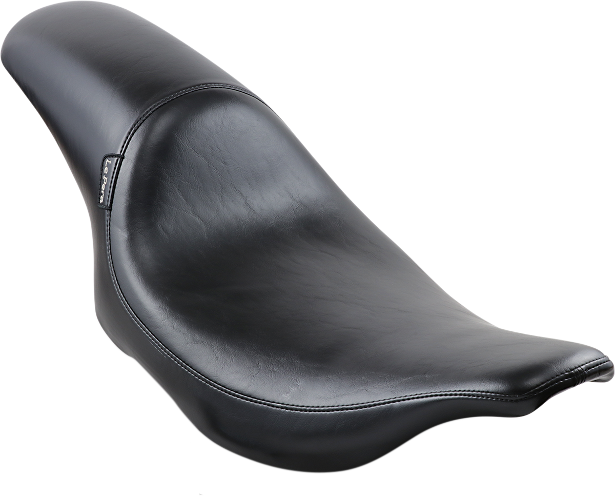 Le Pera Silhouette Full-Length Seat - Smooth - Black - FLT '91-'96