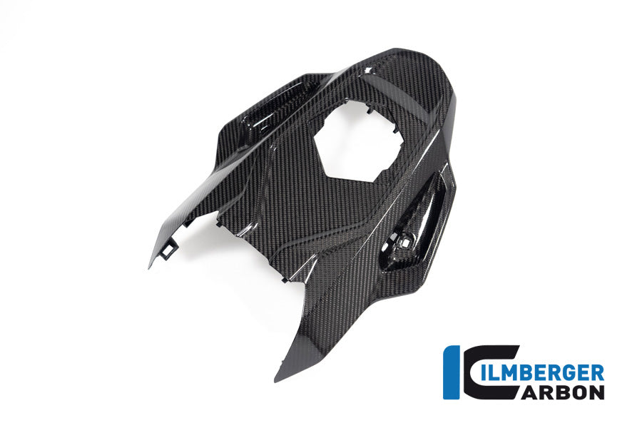 Ilmberger Carbon Rear Lower Seat Under Tray BMW M1000RR 2023-2026 - Gloss / Twill