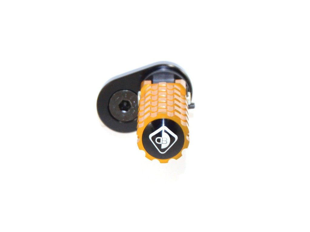 Ducabike DBK PPSCRA01 Adjustable Foot Pegs Scrambler - GOLD