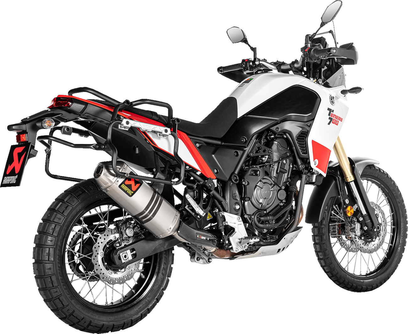 Akrapovic Slip-On Line Muffler - Titanium - Ténéré 700