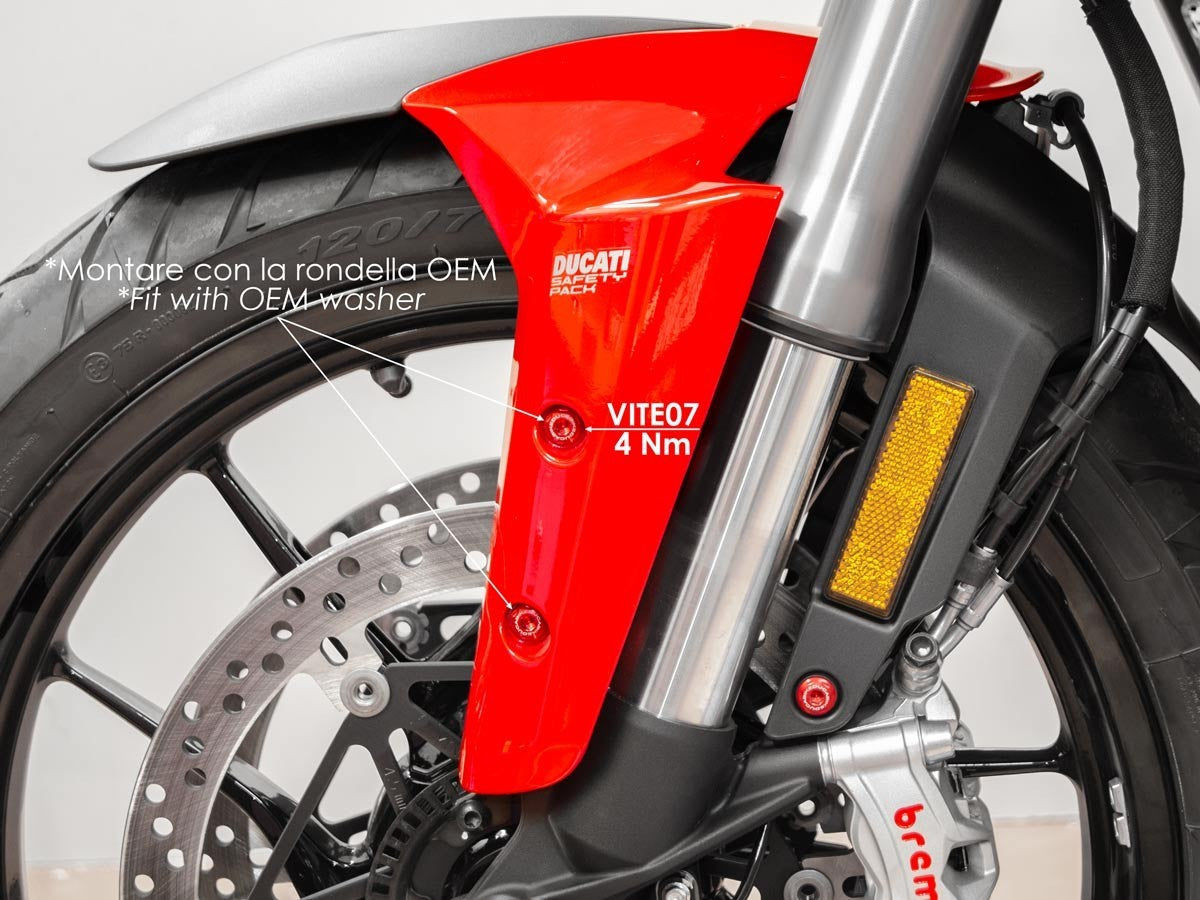 Ducabike DBK KVT10 MTSV4 Front Fender Screw Kit