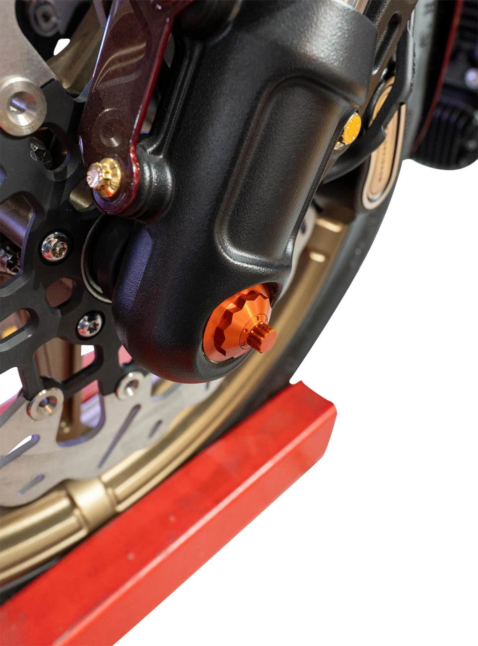 Paul Yaffe Bagger Nation Standard 12 Point Front Axle Cover Kit For Y-Axle Rod