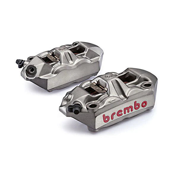 Brembo Racing M4 Silver Cast Monoblock Front Calipers For S1000RR