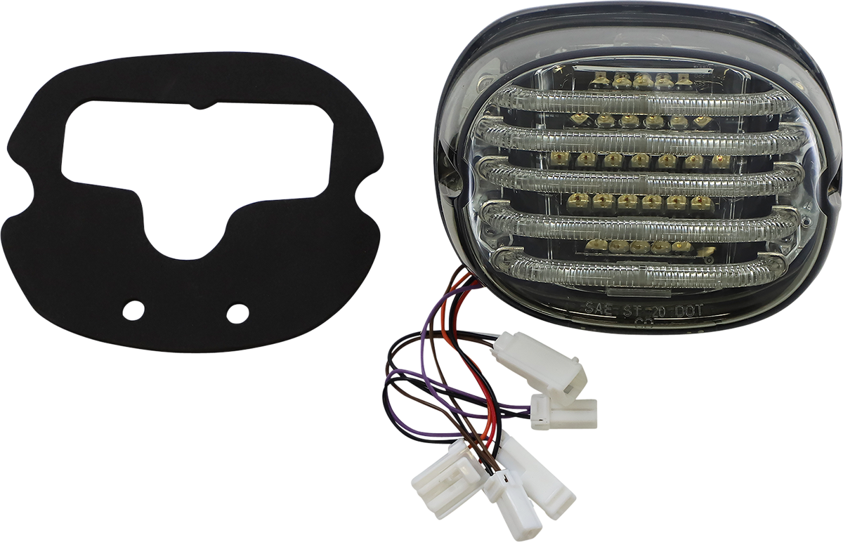 Custom Dynamics Taillight/Turn Signal - Bottom Window - Smoke Lens