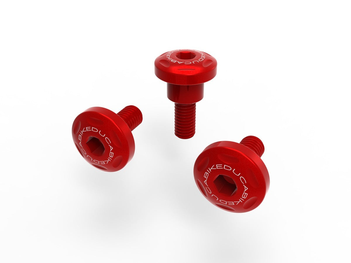 Ducabike DBK KVT12 M937 Rear Fender Screw Kit - RED
