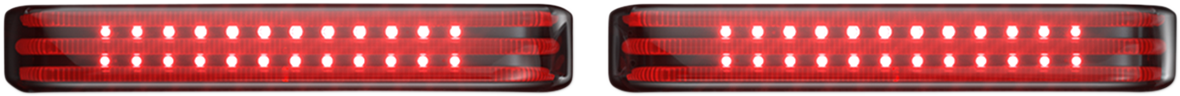 Custom Dynamics Saddlebag Lights - Black/Smoke