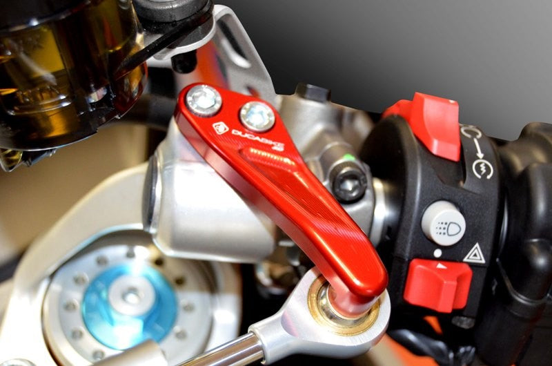 Ducabike DBK SAS12 SS MY2017 Kit Mount Steering Damper - RED