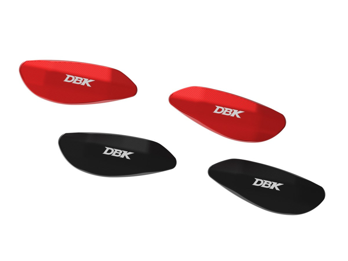 Ducabike DBK CNC Mirror Hole Cover Kit Aprilia RS660 / RSV4